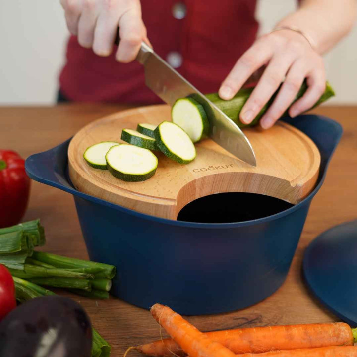 Cutting Board for Cocotte 24 or 28 cm | COOKUT