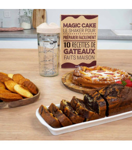 Shaker à gâteaux pour 10 recettes maison | Cookut