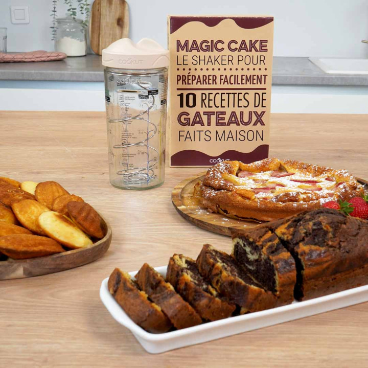 Shaker à gâteaux pour 10 recettes maison | Cookut