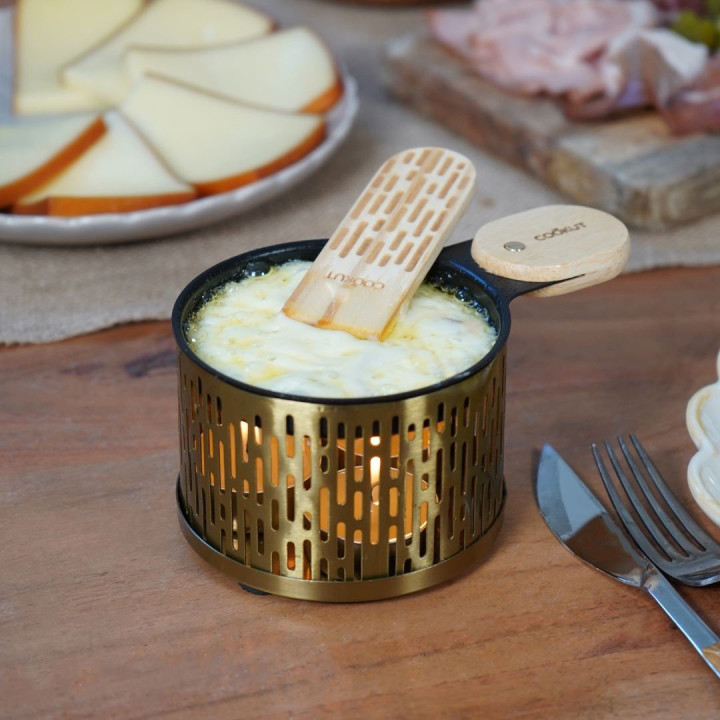 Raclette Kaars Goud & Koper Editie