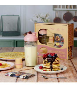 Miam Factory, pancake, crepe, and waffle shaker set