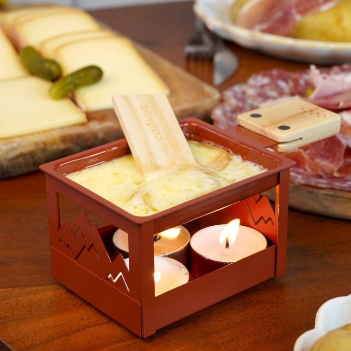 Raclette à la bougie | COOKUT | l'appareil à raclette nomade