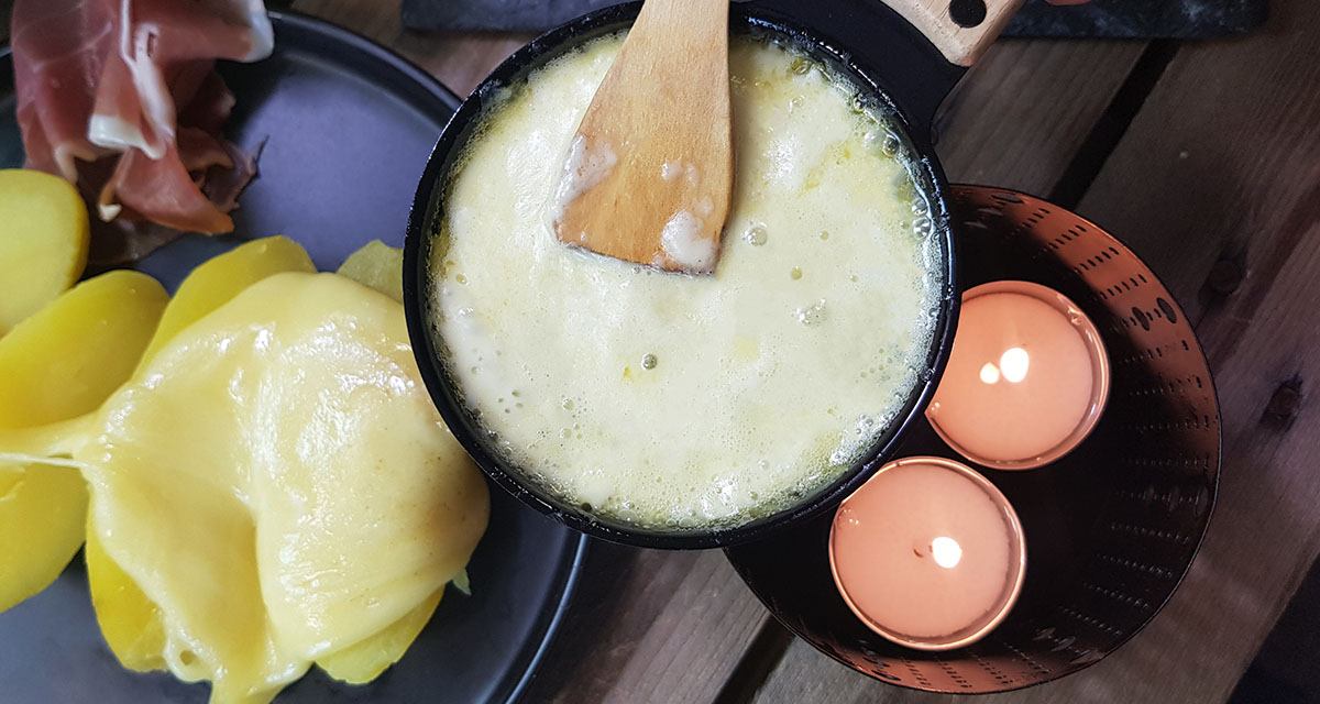 Lumi raclette à la bougie cookut
