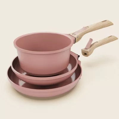 L'Incroyable casserole 20 cm poignée fixe COOKUT | Sans PTFE