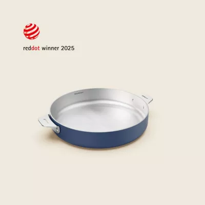 Merveilleuse poêle en inox 24 et 28 cm